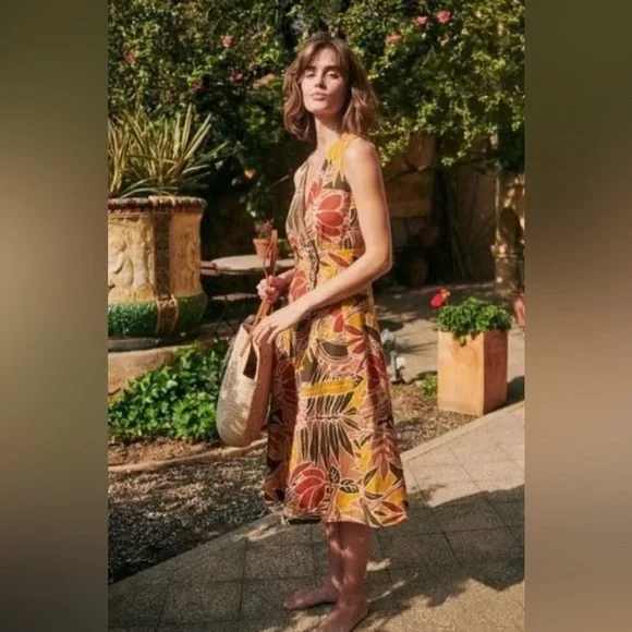 Rare 🇫🇷 Sézane Mathilda Dress - Picture 4 of 8